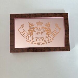 JUICY COUTURE: Brown and Pink Mirror Display Sign